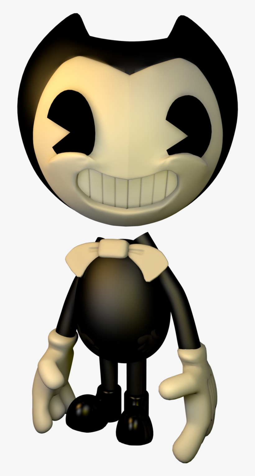 C4d-batim) Bendy By Angrythunder50 On Deviantart - Bendy And The Ink Machine 3d, transparent png #2013319