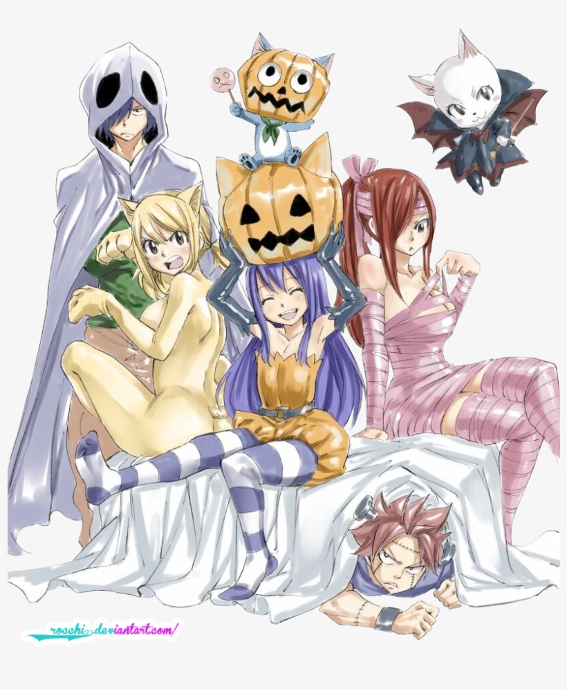 Fairies Clipart Halloween - Fairy Tail Halloween Hiro Mashima, transparent png #2013606