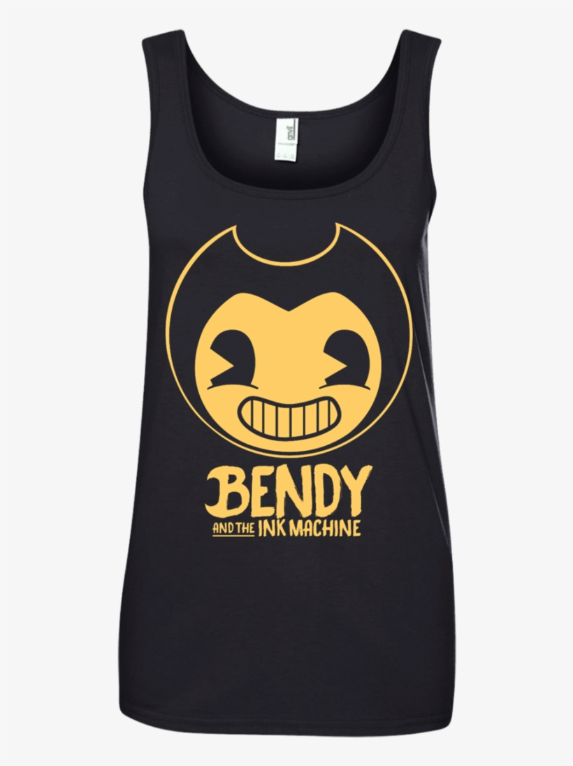 New Bendy And The Ink Machine Shirt 882l Anvil Ladies' - Bendy And The Ink Machine T Shirt, transparent png #2013661