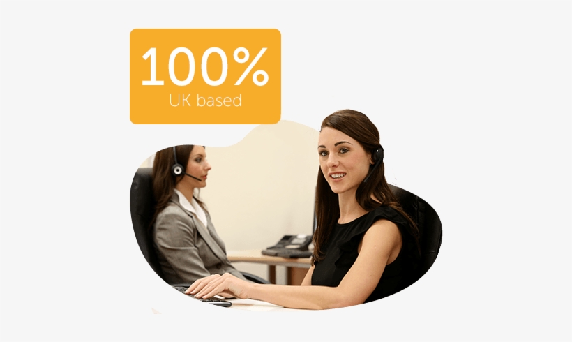 100% Uk Based Virtual Receptionists - United Kingdom, transparent png #2013703