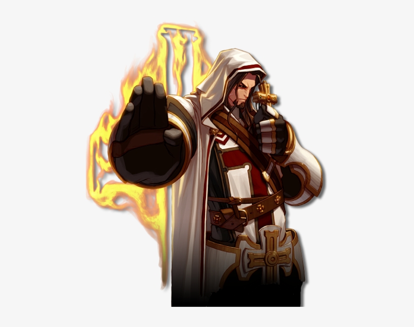 Collection Of Free Crusader Battle Download On - Dfo Male Priest, transparent png #2013725