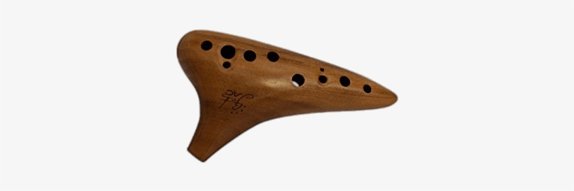 Download - Ocarinawind 12 Hole Wooden Ocarina Alto C Pagoda Tree, transparent png #2014171