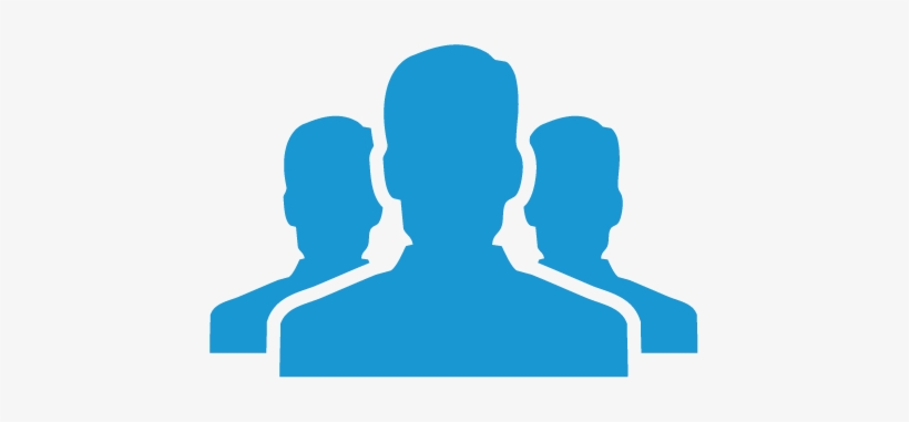 Icon Vector Person - People Icon Blue Png, transparent png #2015067