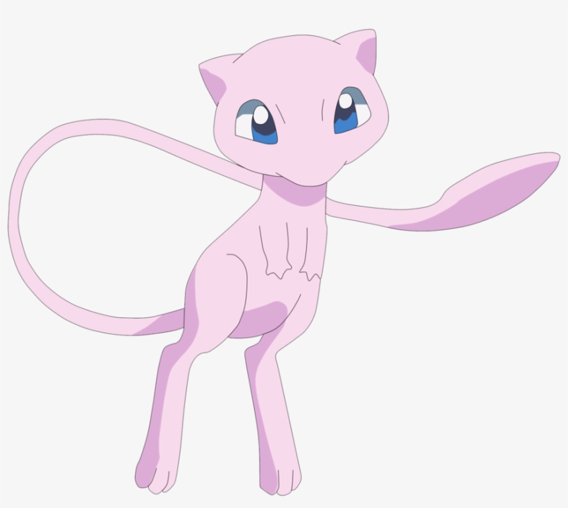 Mew, Mew - Pink Pokemon With Long Tail, transparent png #2015149