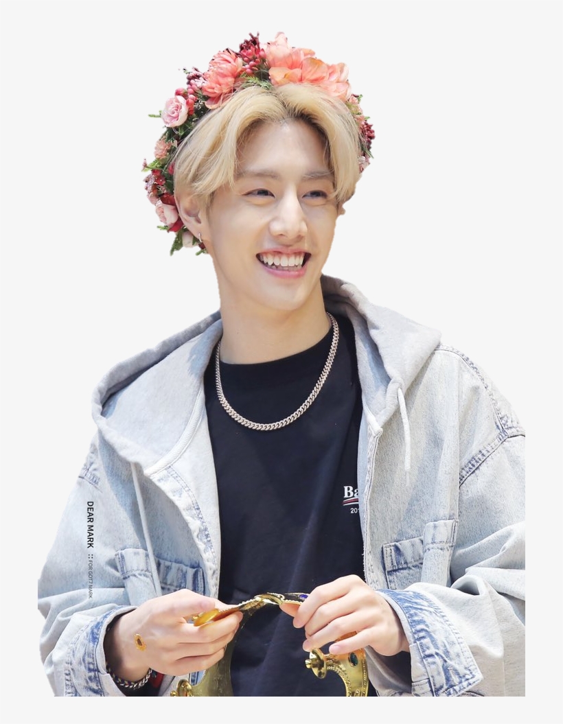 Sign In To Save It To Your Collection - Mark Got7 Flower Crown, transparent png #2015377