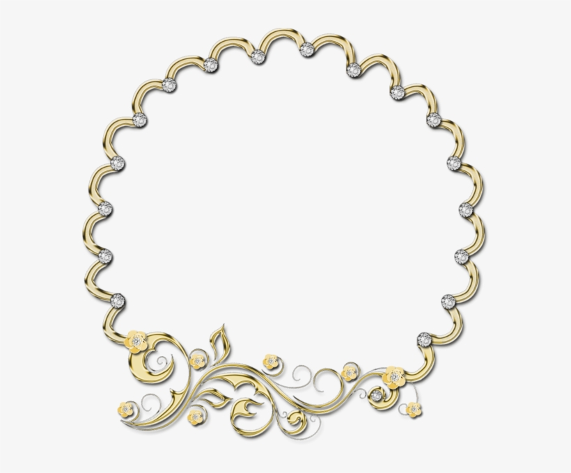 Share This Image - Round Gold Decorative Png, transparent png #2015533