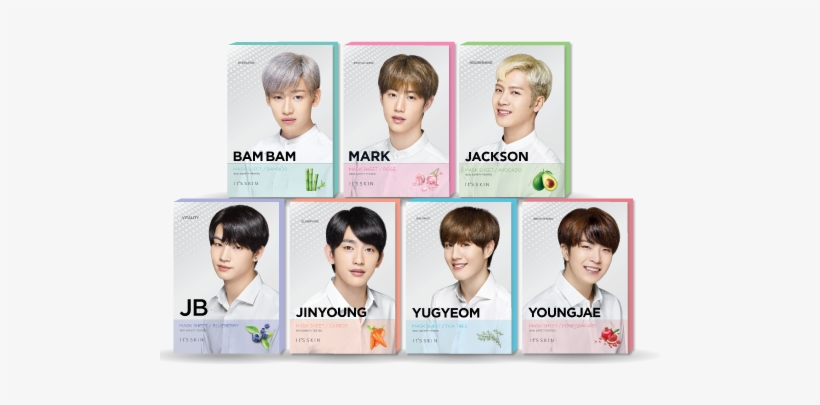 Download It S Skin Got7 Mask Its Skin Got7 Mask Free Transparent Png Download Pngkey PSD Mockup Templates