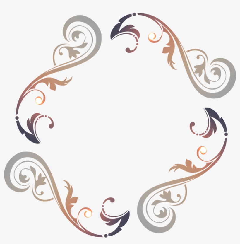 Decorative Frame Border - Black And White, transparent png #2015801