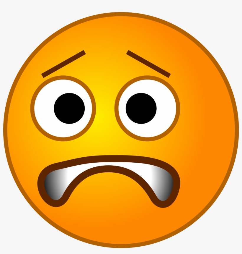 Worried Emoji Transparent - Worried Emoji, transparent png #2015837