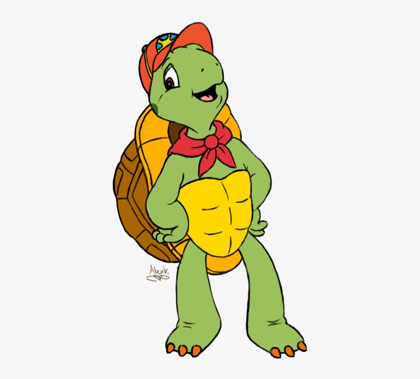 Jpg Free Library By Thelepuintet On Deviantart - Tortuga Franklin Y Sus Amigos, transparent png #2015922