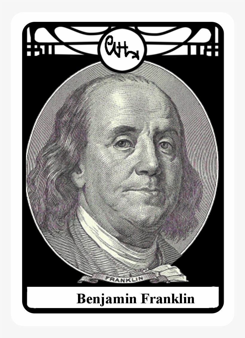 Benjamin Franklin, transparent png #2016341
