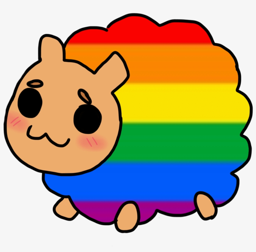 Pride Sheep Icons Please Credi - Cartoon, transparent png #2016898