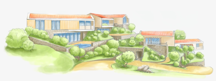 Marevita Investment Project For Sale In Lustica, Montenegro - Painting, transparent png #2016952