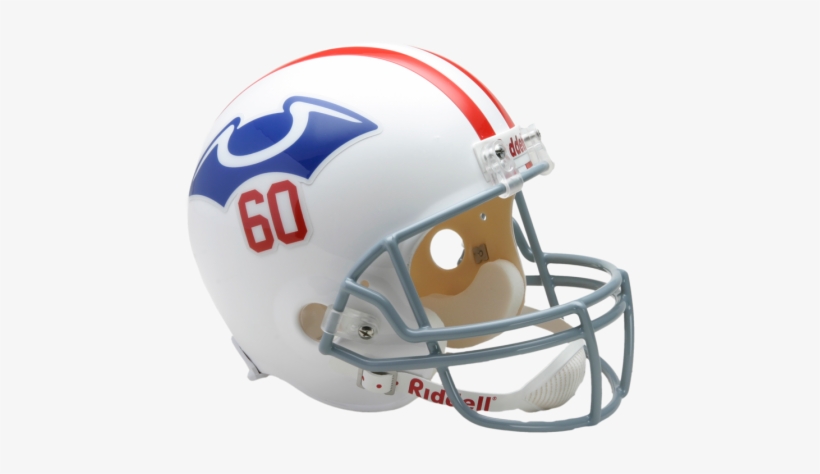 New England Patriots Vsr4 Replica Throwback Helmet - Miami Dolphins Nfl Helmet, transparent png #2017137