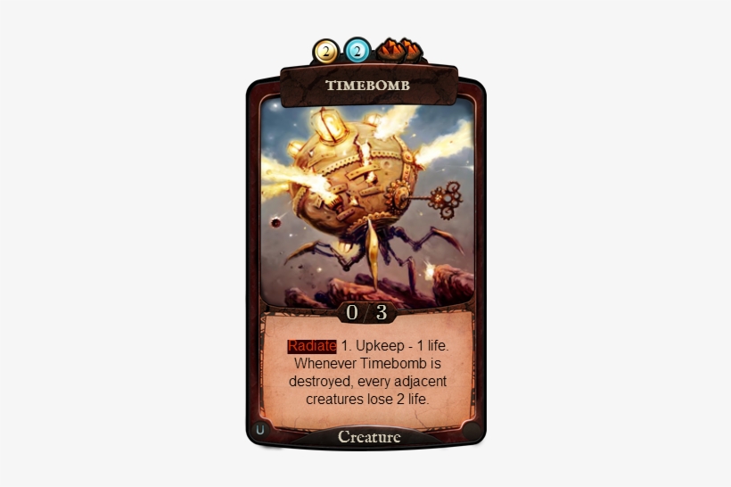 Timebomb - Faeria, transparent png #2017382