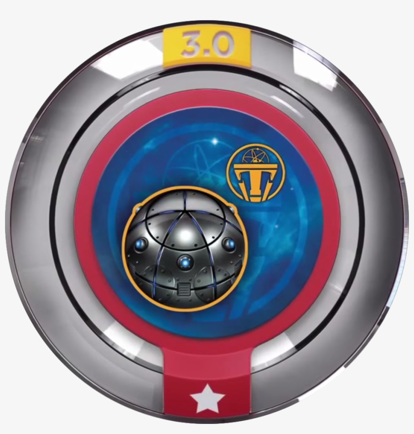 Tomorrowland Time Bomb Power Disc - Disney Infinity 2.0 Iron Patriot Disc, transparent png #2017428