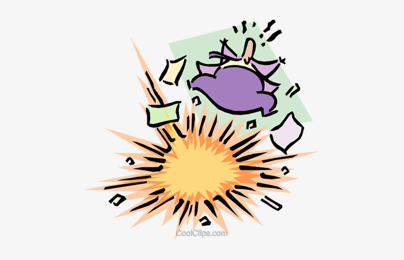 Sitting On A Time Bomb Royalty Free Vector Clip Art - Tertiary Explosives, transparent png #2017507