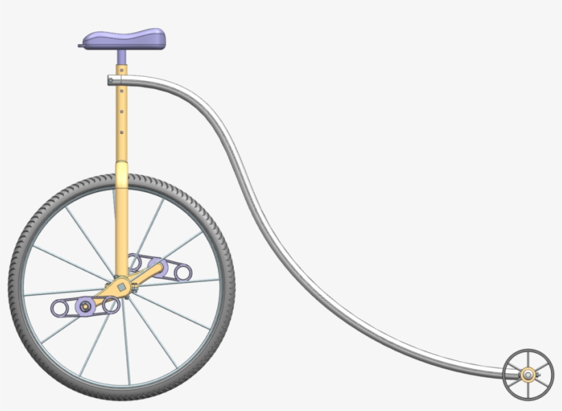 Support And The Axle), Adequate Attachments (such - Street Unicycling, transparent png #2017616