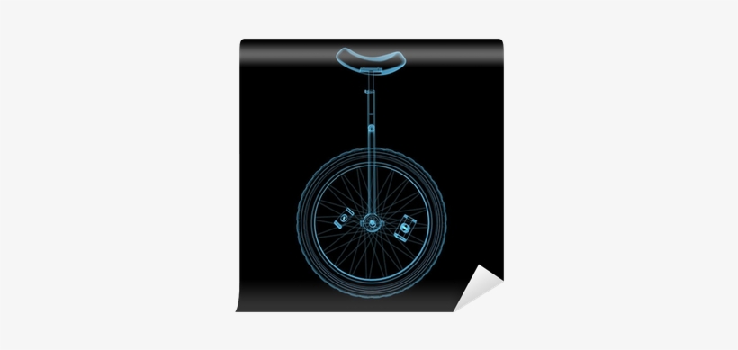 Unicycle Wall Mural • Pixers® • We Live To Change - X-ray, transparent png #2018028