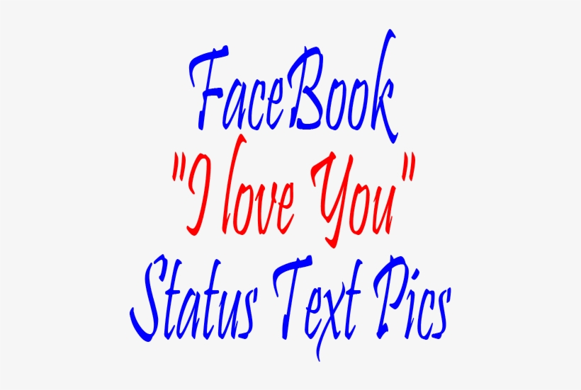 Facebook “i Love You” Status Text Pics - Friend Gives You - Bookmark - Bookmark, transparent png #2018083