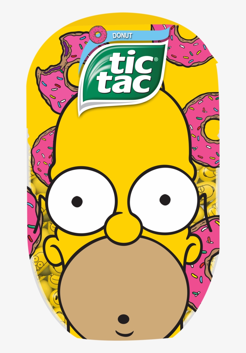 Simpsons T200 Homer Opt1 A Dd - Tic Tac Spearmint Delivered Worldwide, transparent png #2018761