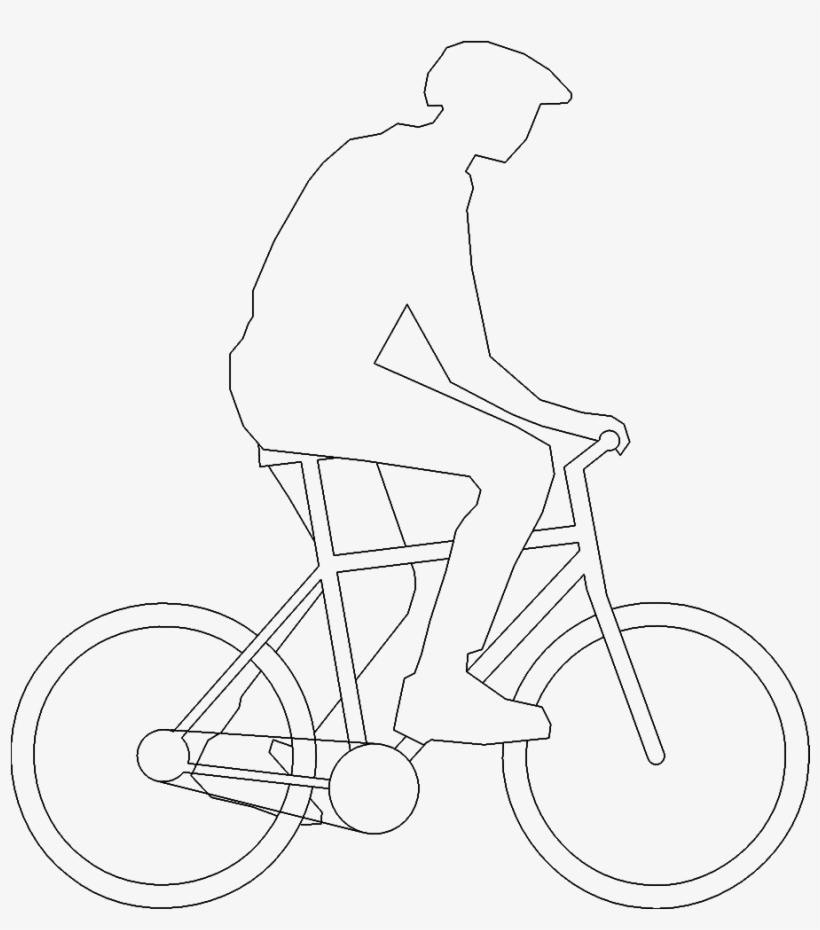 Bicyclist 03 3d View - Cycling, transparent png #2018861