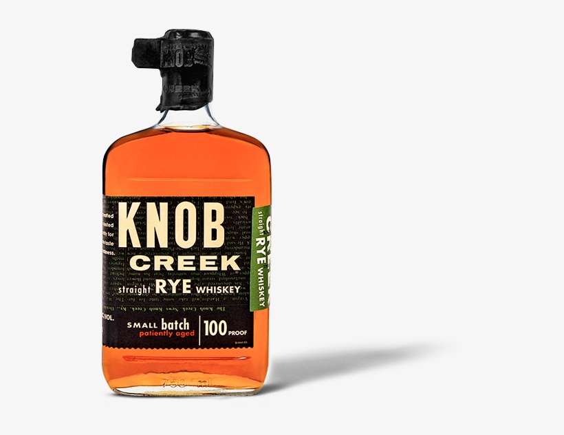 Knob Creek Rye 750ml - Knob Creek Rye Cask Strength, transparent png #2018962