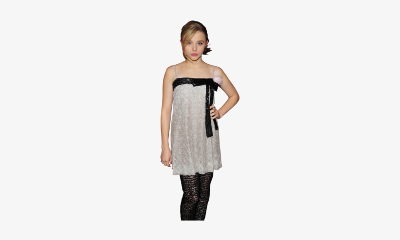 The Delightfully Precocious Chloë Moretz On Hugo, Her - Cocktail Dress, transparent png #2019407