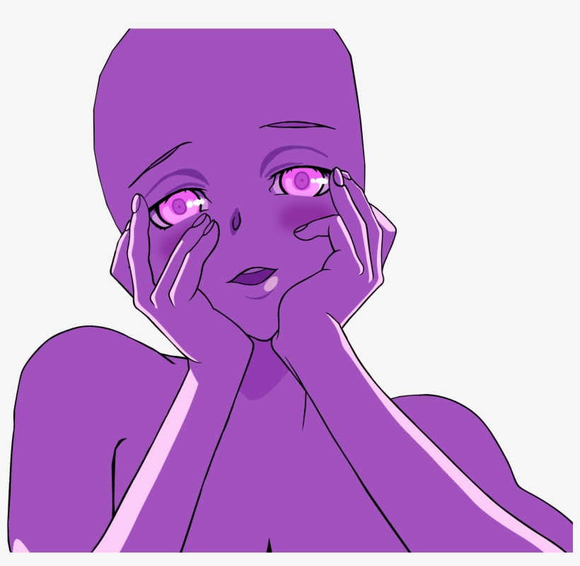 Yandere Jasmine - Yuno Yandere Face Base, transparent png #2019411