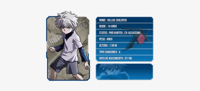 Biografia Killua Zoyldyck - Gon Freecss, transparent png #2019509