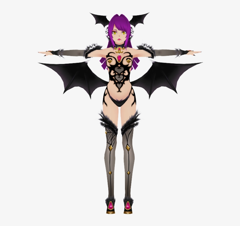 Purple Succubus - Yandere Simulator Succubus, transparent png #2019590