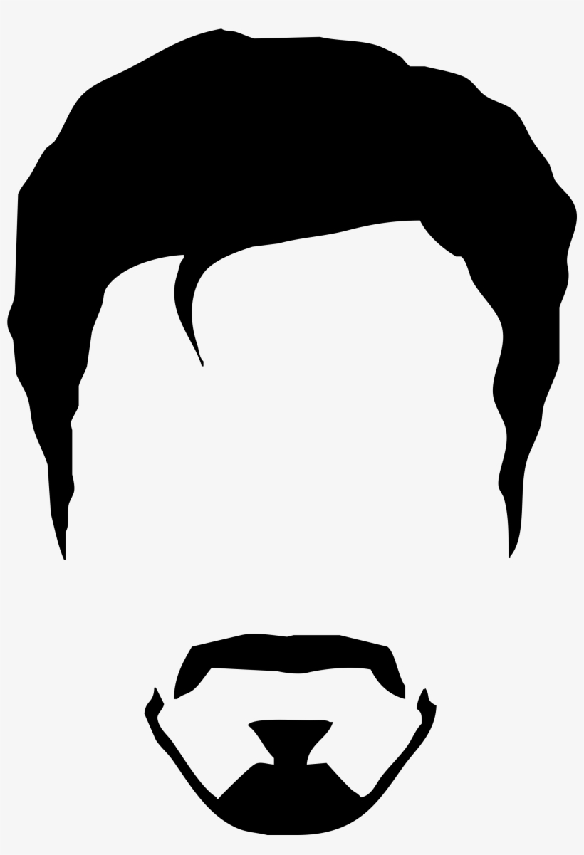 Iron Man Black And White Wallpaper - Tony Stark Head Png - Free Transparent  PNG Download - PNGkey