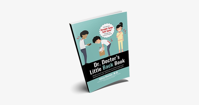 Doctor's Little Back Book 3d Jacket - Vertebral Column, transparent png #2019779