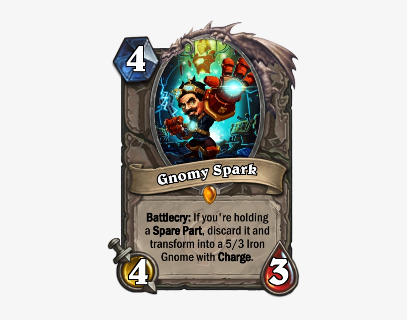 Gnomy Spark Card - Yogg Saron Hope End, transparent png #2019957