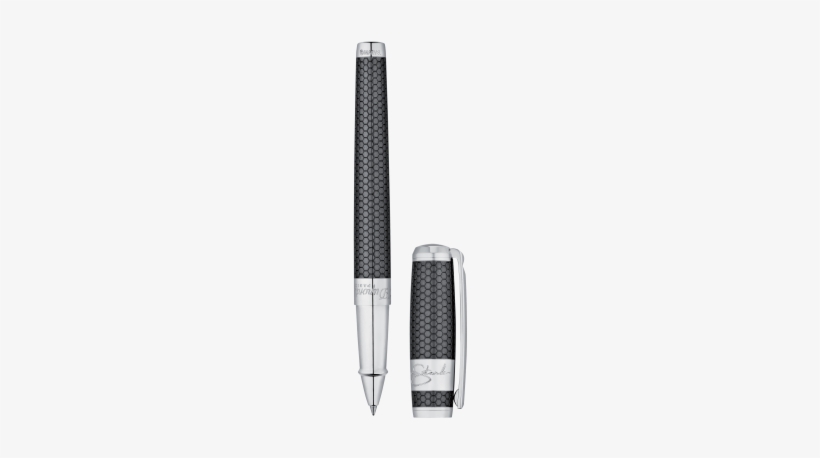 Palladium Finish Tony Stark Convertible Rollerball - S. T. Dupont Tony Stark Rollerball Pen Gray, transparent png #2019983