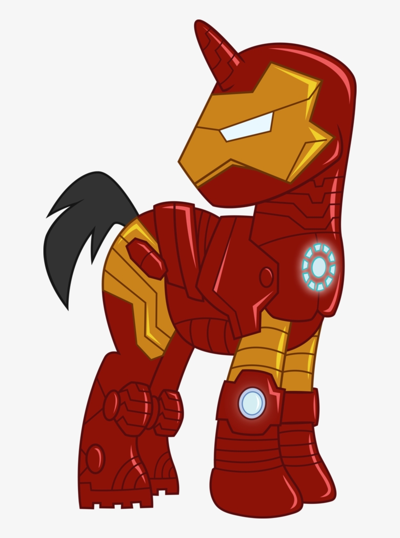 Icantunloveyou, Iron Man, Marvel, Ponified, Pony, Safe, - My Little Pony Iron Man, transparent png #2020257