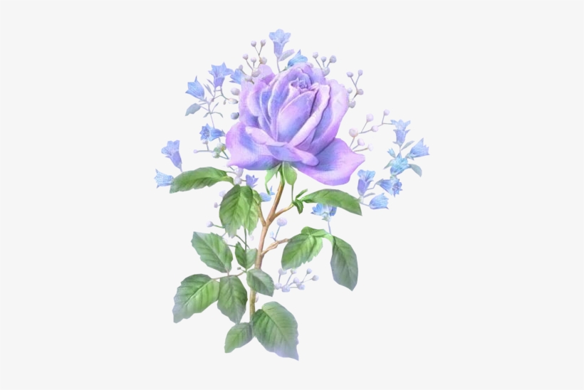 Purple Roses, Psp, Tube, Flowers - Beau Papier À Lettre, transparent png #2020258