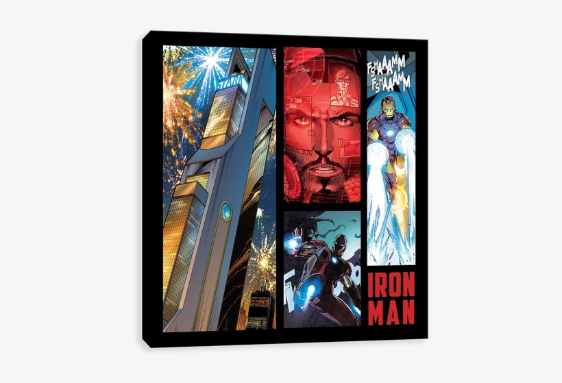 Beware The Suit - Poster: Avengers Assemble Style Guide: Iron Man, 81x61cm., transparent png #2020262