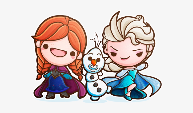 Frozen Kawaii, transparent png #2020283