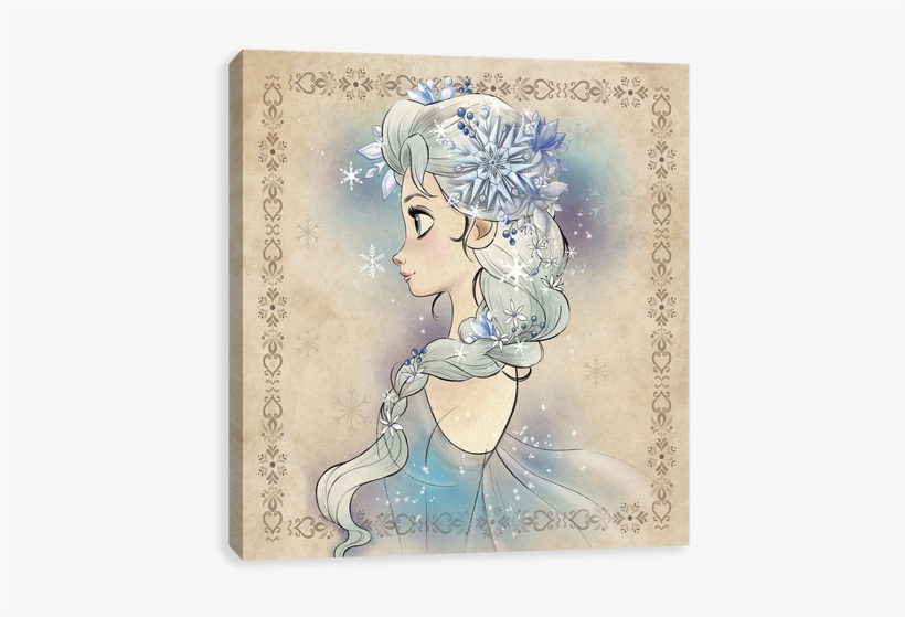 Fashionista Frozen - Elsa - Frozen Iphone 7 Case - Elsa Side Portrait | Skinit, transparent png #2020346