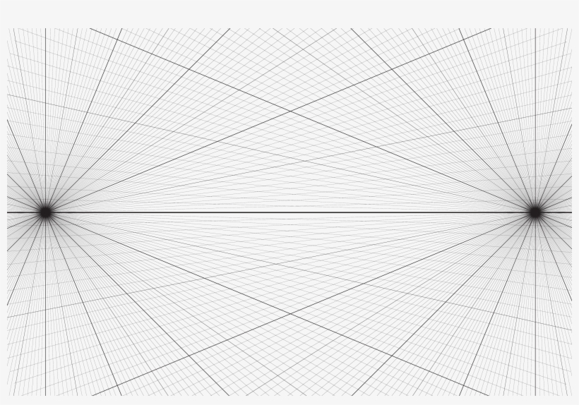 Perspective Grids - Circle, transparent png #2020443