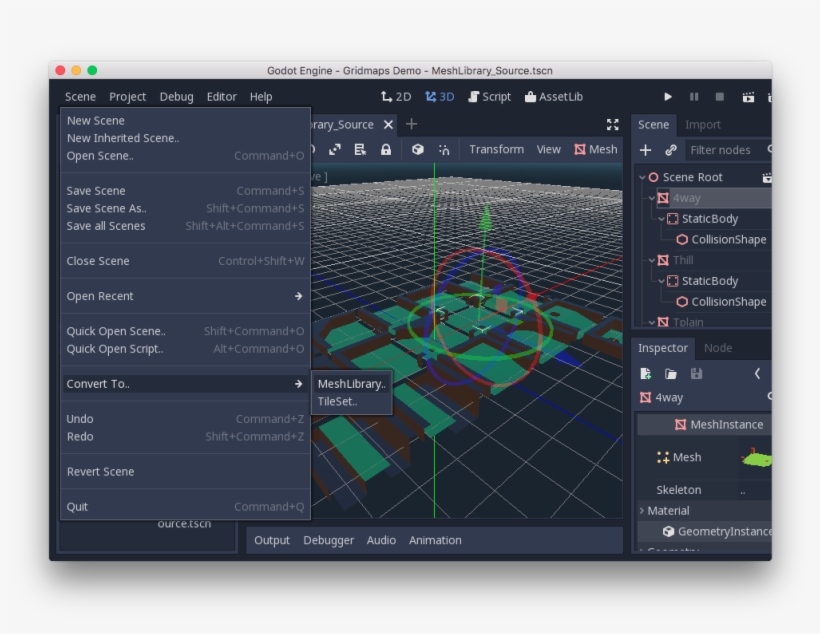 Images/gridmap Export - Godot, transparent png #2020611