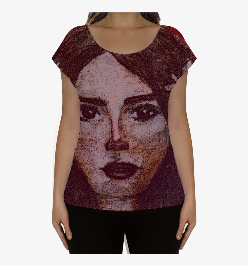 Camiseta Fullprint Lana Del Rey De Renato Marinhona - Camisa De Nossa Senhora Aparecida, transparent png #2020635