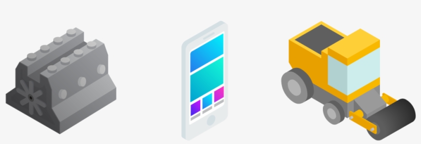 Images Created With Isometric Grid - Smartphone, transparent png #2020878