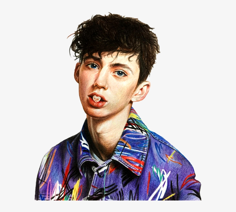 Bleed Area May Not Be Visible - Troye Sivan, transparent png #2020970