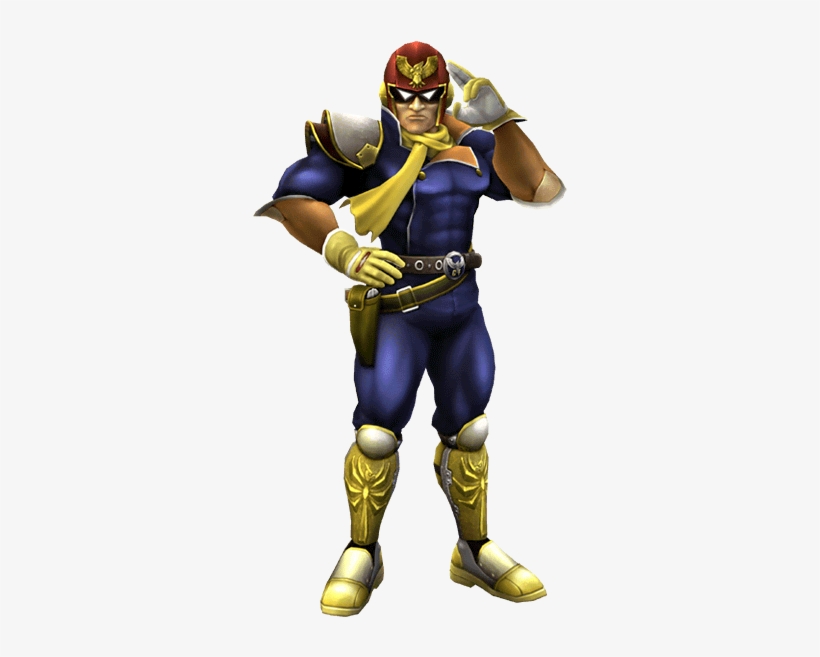 Captain Falcon Smash 4 Png - Super Smash Bros Brawl Captain Falcon, transparent png #2021318