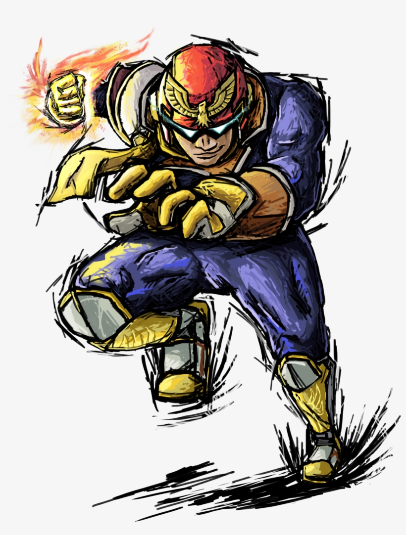 Captain Falcon - Captain Falcon Fan Art, transparent png #2021320