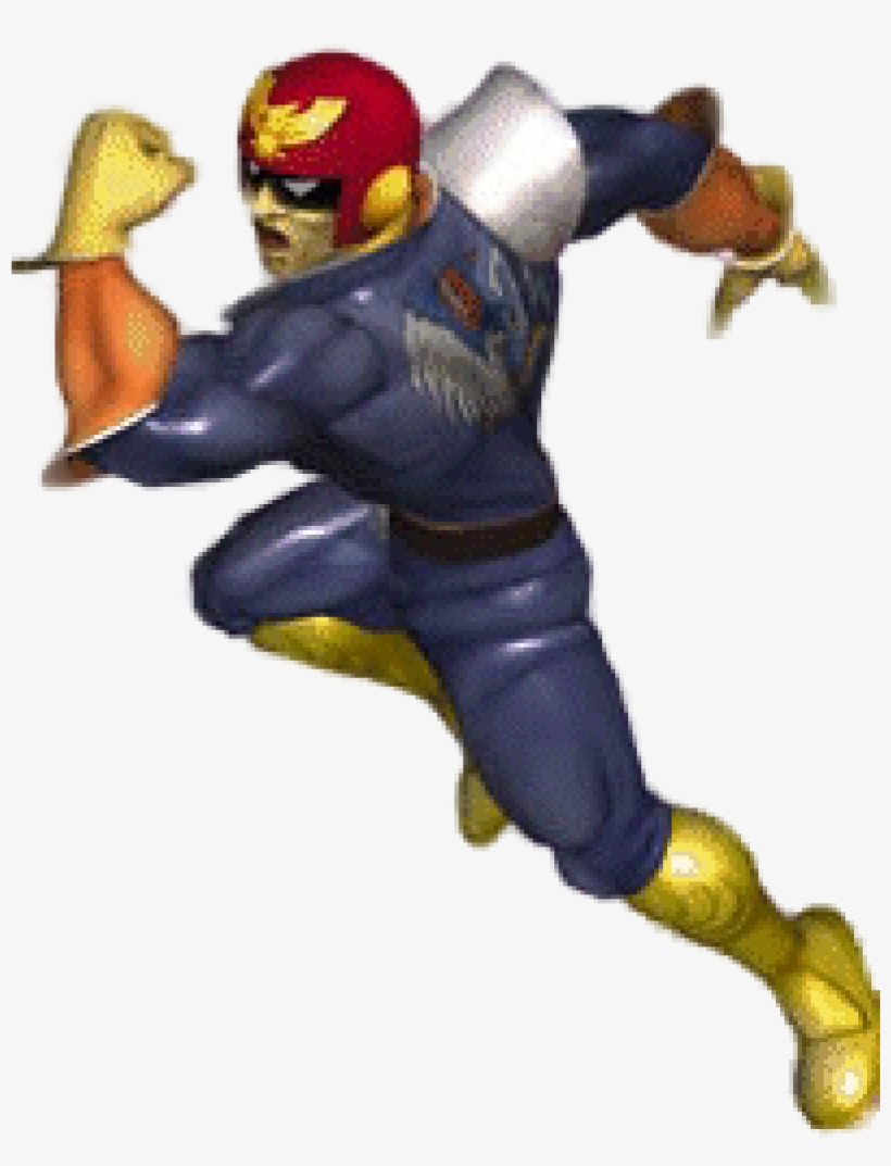 There Weren't A Lot Of Changes To Captain Falcon From - Captain Falcon Melee, transparent png #2021336