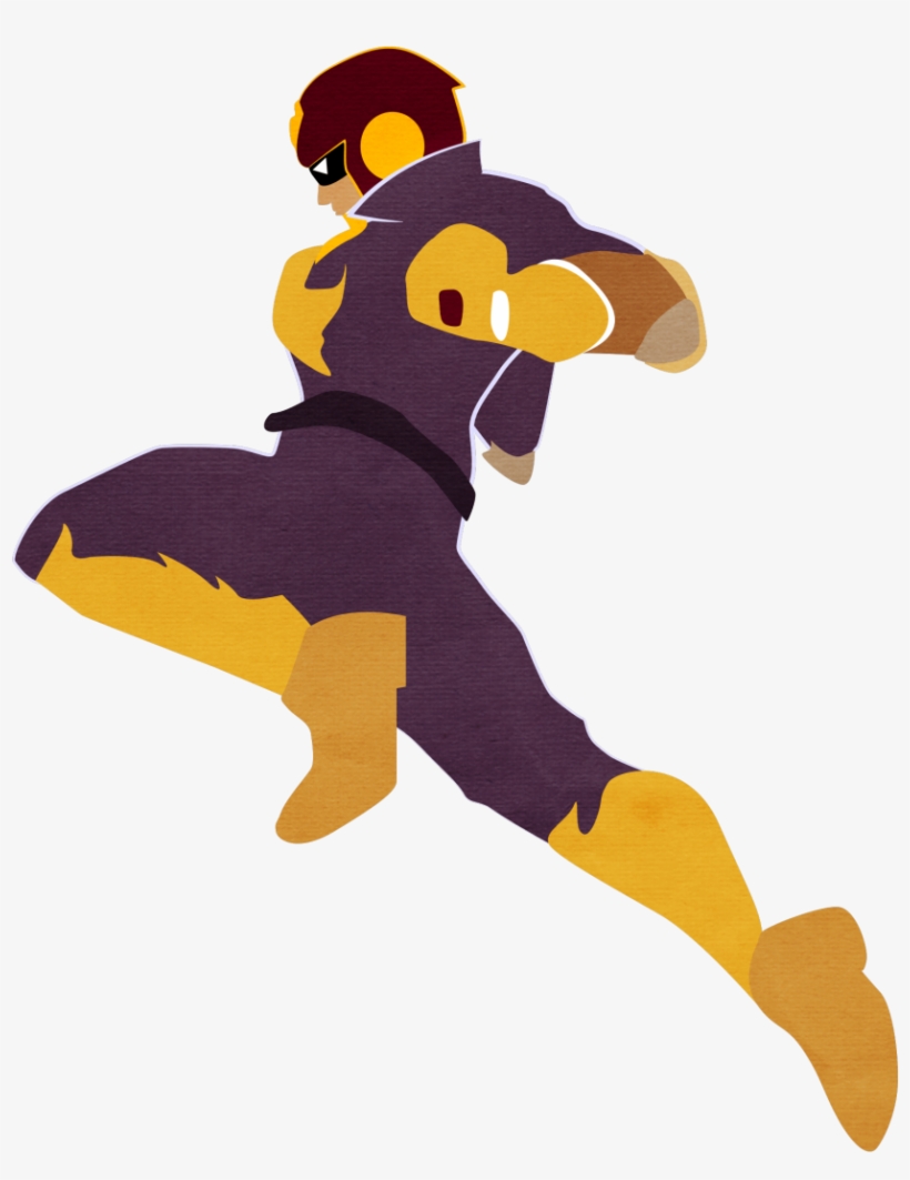 Captain Falcon Knee Knee Of Justice Hyes Smash Bros - Captain Falcon Knee Png, transparent png #2021383