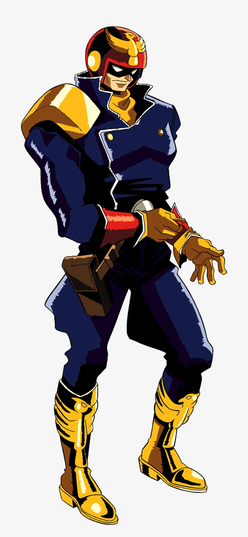 Captain Falcon - F Zero Anime Captain Falcon, transparent png #2021397
